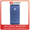 HQ OEM Huawei P Smart PSmart (FIG-LX1, FIG-LA1, FIG-LX2, FIG-LX3, FIG-TL10, FIG-AL10) Rear Battery Back Cover Πίσω Κάλυμμα Πλάτη Καπάκι Μπαταρίας + Camera Lens Τζαμάκι Κάμερας Blue Μπλε (Premium A+)