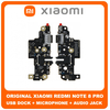 Γνήσια Original Xiaomi Redmi Note 8 Pro, Redmi Note8 Pro (2015105, M1906G7I, M1906G7G) USB Type-C Charging Dock Connector Flex Sub Board, Καλωδιοταινία Υπό Πλακέτα Φόρτισης + Microphone Μικρόφωνο + Audio Jack Θύρα Ακουστικών 56000900G700 (Service Pack By Xiaomi)