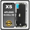 HQ OEM Συμβατό Με Apple iPhone XS, iPhoneXS (A2097, A1920)  APLONG In-Cell-HD, InCell-HD LCD Display Screen Assembly Οθόνη + Touch Screen Digitizer Μηχανισμός Αφής Black Μαύρο (Premium A+) (Lifetime Warranty​)