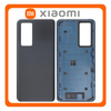 HQ OEM Συμβατό Με Xiaomi 12T 5G (22071212AG) / 12T Pro (22081212UG, 22081212G), Rear Back Battery Cover Πίσω Καπάκι Πλάτη Μπαταρίας Black Μαύρο (Premium A+)