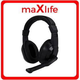 Maxlife MXHH-01 Over Ear Gaming Headset Με Σύνδεση 2x3.5mm 1,5m