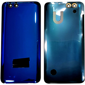 HQ OEM Xiaomi Mi6 Mi 6 Battery cover Καπάκι Μπαταρίας Blue + Camera Lens Τζαμάκι Κάμερας